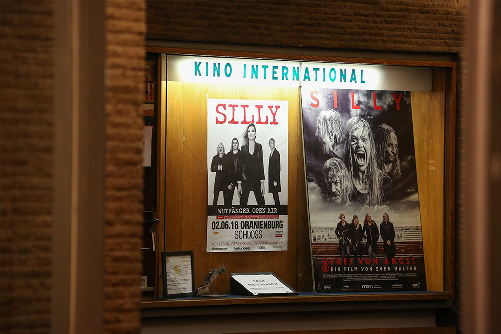 SILLY „FREI VON ANGST“ Kinopremiere im Kino International in Berlin
